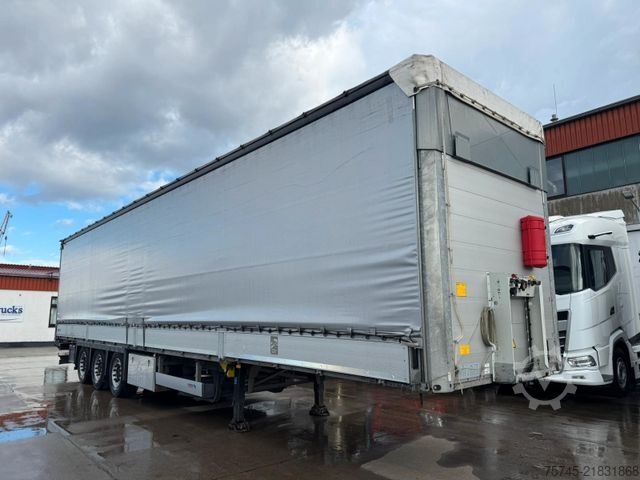 Semirimorchio con telone SCHMITZ CARGOBULL SCB*S3T *  STANDART * LIFTACHSE * HUBDACH *
