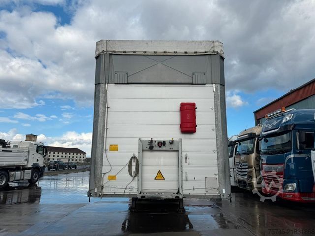 Semirimorchio con telone SCHMITZ CARGOBULL SCB*S3T *  STANDART * LIFTACHSE * HUBDACH *