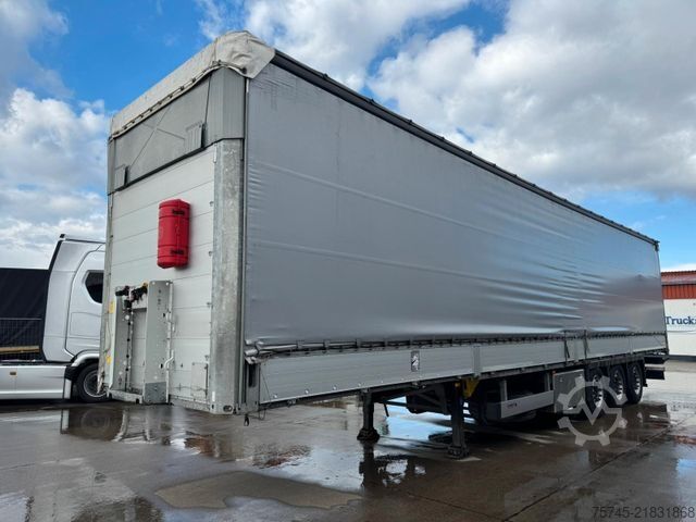 Semirimorchio con telone SCHMITZ CARGOBULL SCB*S3T *  STANDART * LIFTACHSE * HUBDACH *