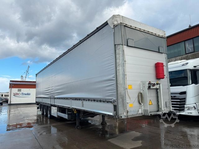 Semirimorchio con telone SCHMITZ CARGOBULL SCB*S3T *  STANDART * LIFTACHSE * HUBDACH *
