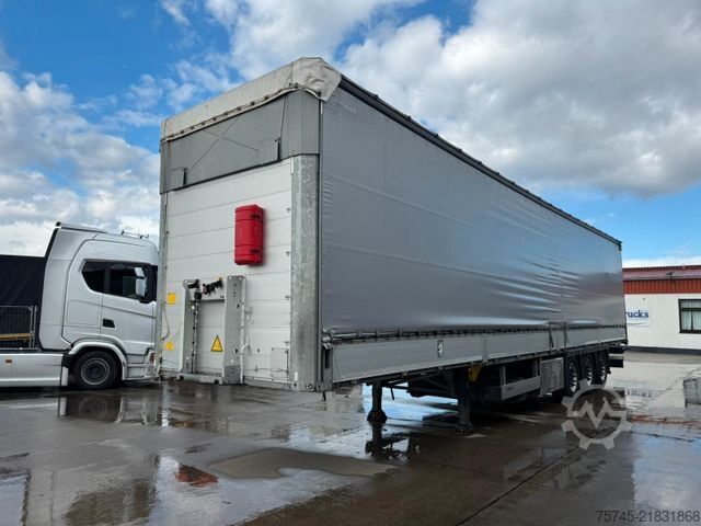 Semirimorchio con telone SCHMITZ CARGOBULL SCB*S3T *  STANDART * LIFTACHSE * HUBDACH *