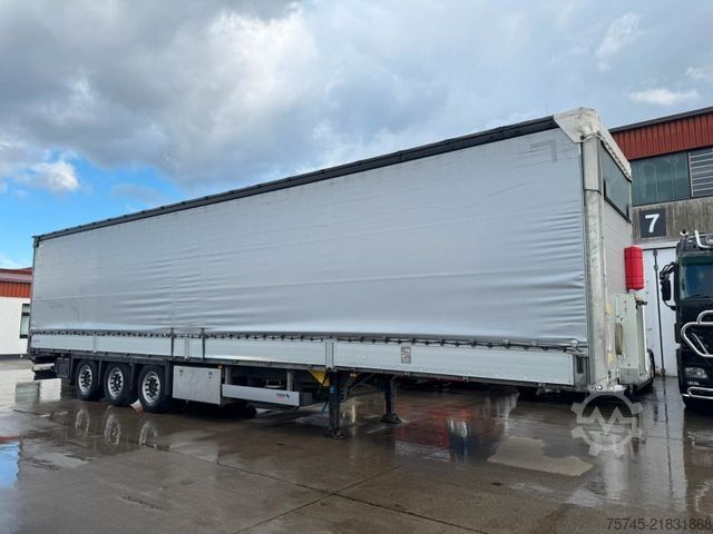 Semirimorchio con telone SCHMITZ CARGOBULL SCB*S3T *  STANDART * LIFTACHSE * HUBDACH *