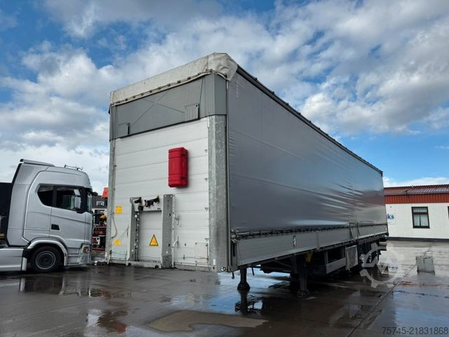 Semirimorchio con telone SCHMITZ CARGOBULL SCB*S3T *  STANDART * LIFTACHSE * HUBDACH *