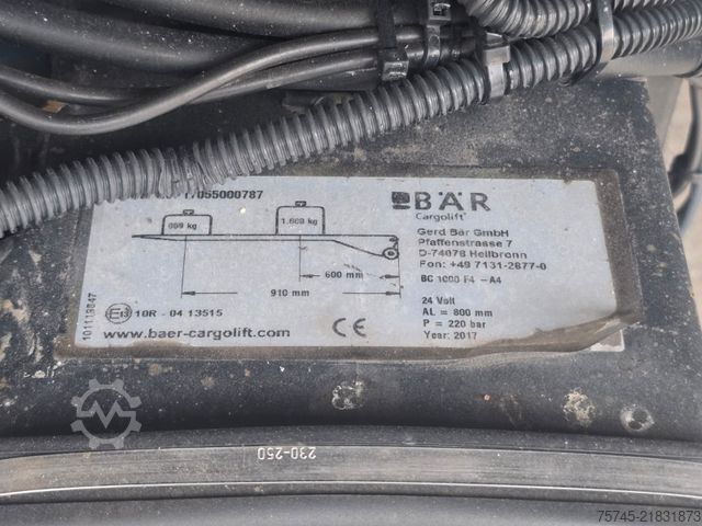 Kamion sa ravnom platformom i ceradom MERCEDES-BENZ ATEGO 818 * ACC * 1.HAND * BÄR LBW 1T*SPURASSIST