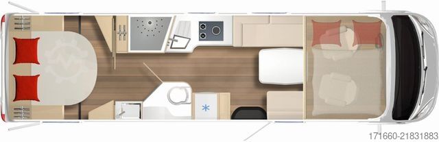 Camper integrale BÜRSTNER Elegance I 920 G Verfügbar ab November 2026