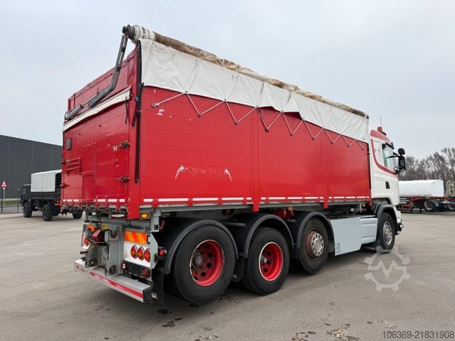 Sklápěcí vůz SCANIA R520 8x2/4 Euro 6 Tipper / Kipper /  EcoTop
