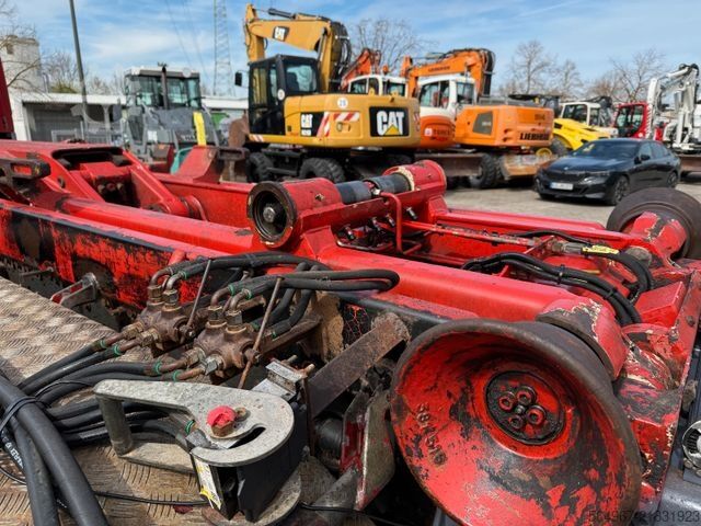 Camion benne à bras amovible MERCEDES-BENZ 4144 Actros MP2 Abrollkipper 8x8 Singlebereifung