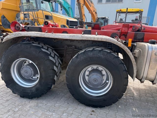 Camion benne à bras amovible MERCEDES-BENZ 4144 Actros MP2 Abrollkipper 8x8 Singlebereifung