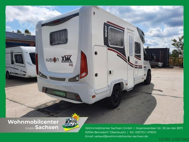 Camper semintegrato ILUSION XMK 590 FFH Premium Tageszulassung