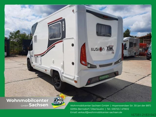 Camper semintegrato ILUSION XMK 590 FFH Premium Tageszulassung