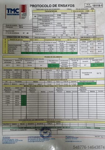 Transformator TMC TRANSFORMADOR SECO ENCAPSULADO