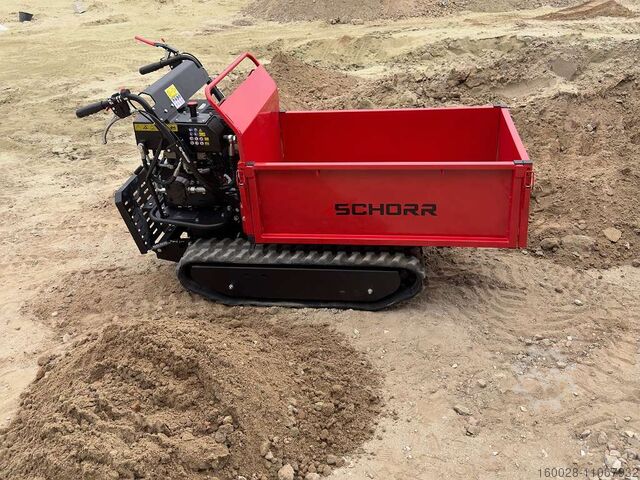 Rupsdumper SCHORR RR500DHKB Raupendumper Plattform 9,2 PS
