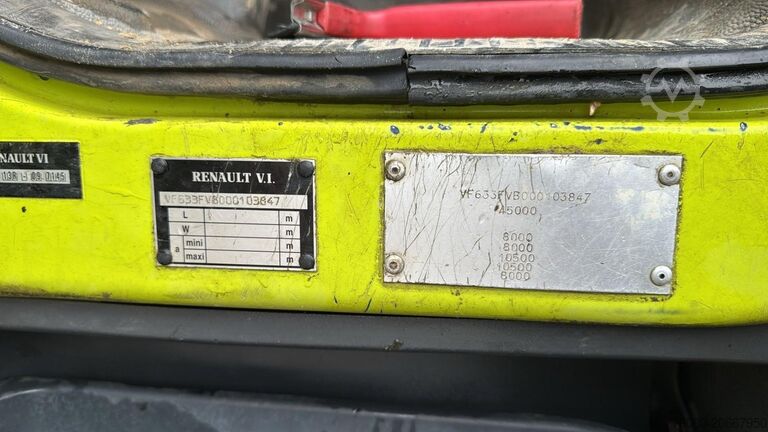 Kipper Renault KERAX 420 (10X4 / 43 TONNES !! / LAMES / GRAND ...