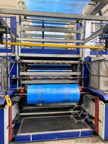 3 rétegű fúvott fólia koextrudálás Alpine 