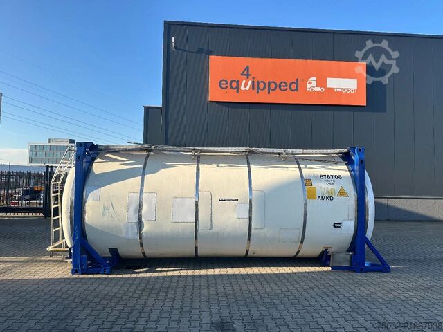 Tankcontainer Van Hool 20FT SWAPBODY 30.900L, UN PORTABLE T11, 2.5Y in...