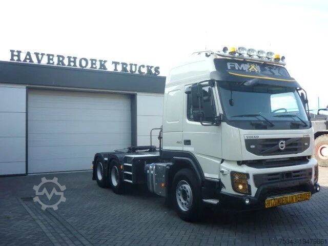 Vrachtwagen met kraan Volvo FMX 460 6x4 Euro 5 Tractor *** Whit bridge to ...