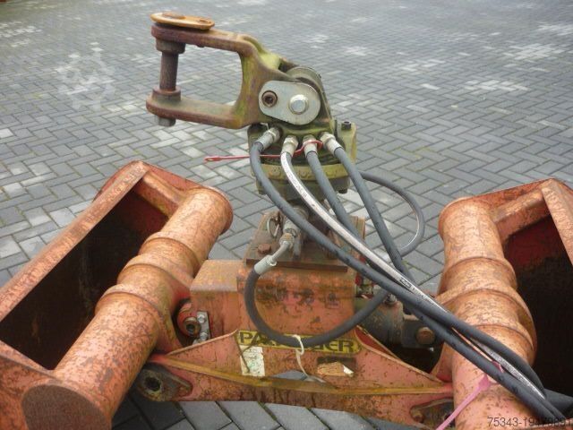 Aarde grijpen DAF Kipper/kraan