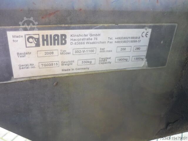 Agarre de tierra DAF Kipper/kraan    Sand Grabs and Pallethooks and ...