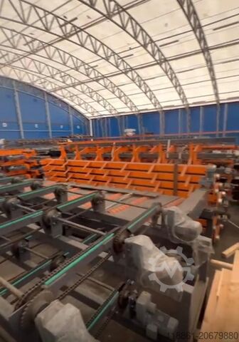 Jartek sorteringslinje för torra och färska brädor Jartek 