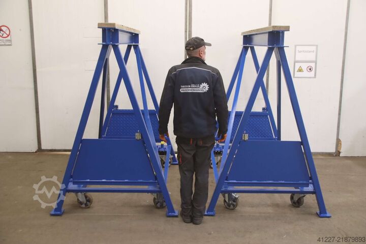 15-ton jack stands, 2 pieces MAIER 1310/1915/H1910 mm