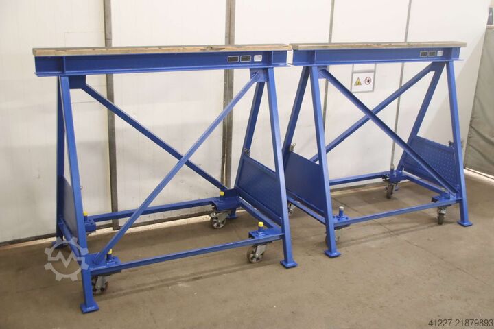 15-ton jack stands, 2 pieces MAIER 1310/1915/H1910 mm