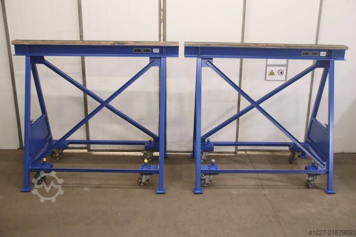 15-ton jack stands, 2 pieces MAIER 1310/1915/H1910 mm