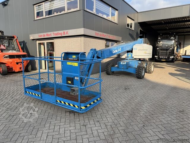  GENIE S-45 Telescoop hoogwerker / boomlift  4x4 DEUTZ DI