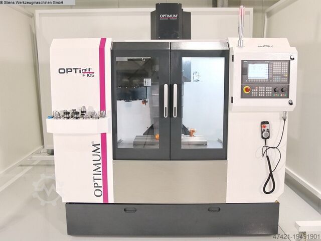 Machining Center - Vertical OPTIMUM OPTImill F 105 CNC