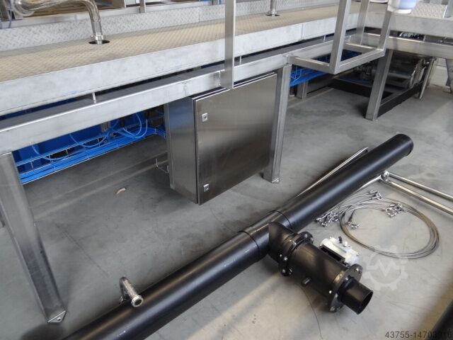 EX cip and unloading station for 5 IBC Groninger / Wennekes IBC station model 5