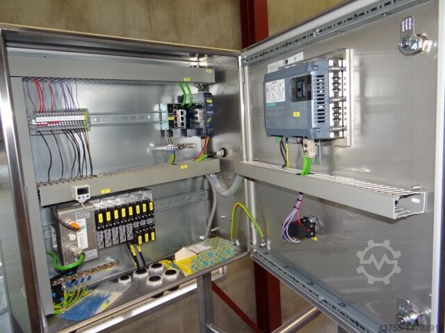 EX cip a vykládací stanice pro 5 IBC kontejnerů Groninger / Wennekes IBC station model 5