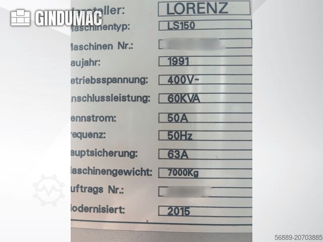 μορφωτική μηχανή LORENZ LS 150