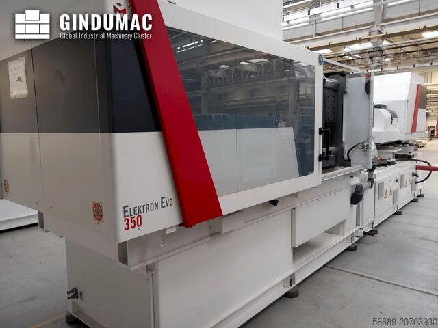 Elektryczna maszyna do formowania wtryskowego Milacron Elektron Evo 350