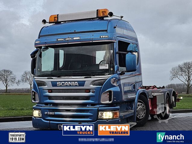 Sistema de brazo de gancho SCANIA P320 LOW ENTRY 6X2*4 HIAB