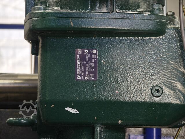 Stainless steel mixing tank with double jacket H&K