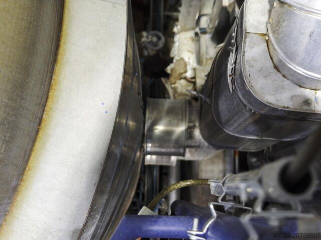 Stainless steel mixing tank with double jacket H&K