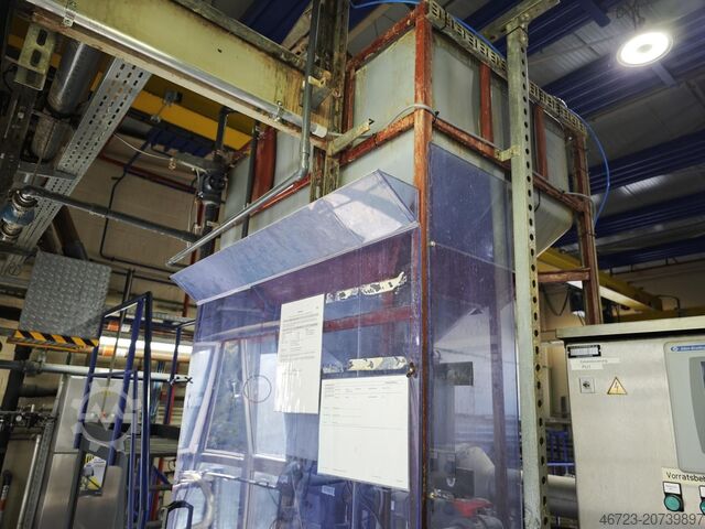 Stainless steel mixing tank with double jacket H&K