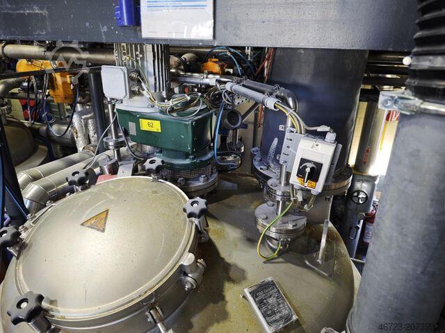 Stainless steel mixing tank with double jacket H&K