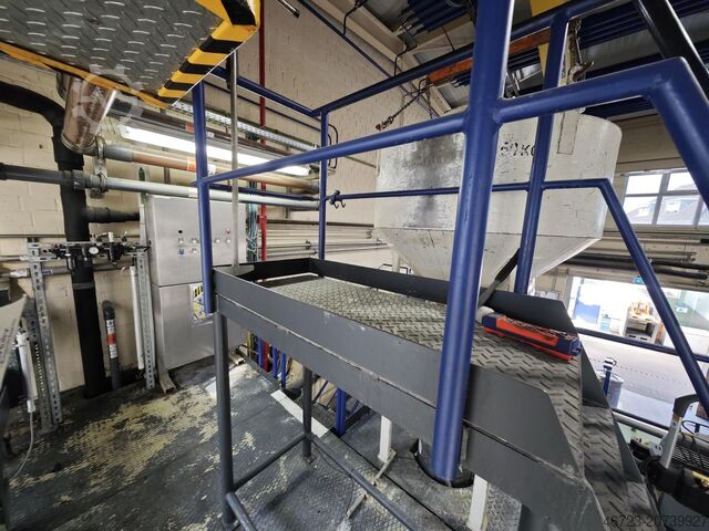 Stainless steel mixing tank with double jacket H&K