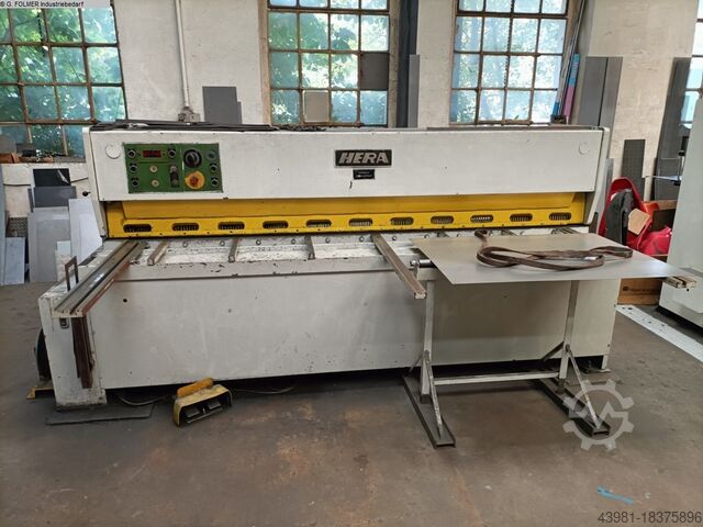 Cisaille guillotine - hydraulique HERA HSS8