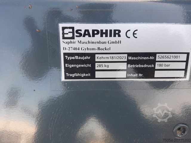 Agricultural machine Kehrmaschine