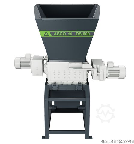 Hakselaar met twee assen ASCO Shredder DS 600
