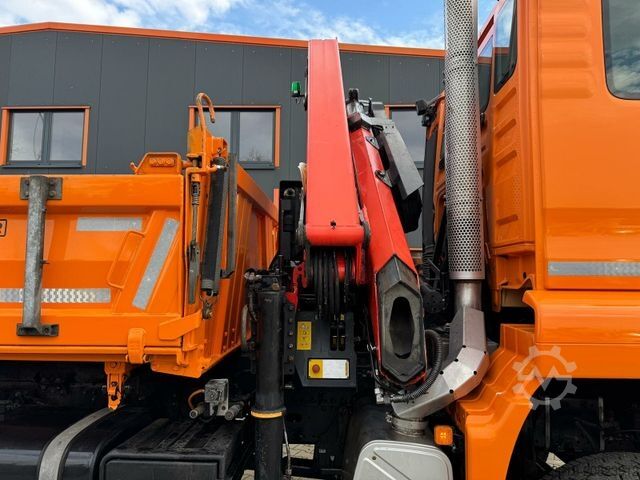 Autolaadkraan MAN TGS 18.360 4x4 Kipper Kran PALFINGER Winterd.