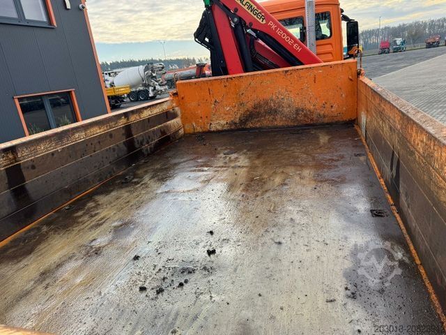 Autolaadkraan MAN TGS 18.360 4x4 Kipper Kran PALFINGER Winterd.