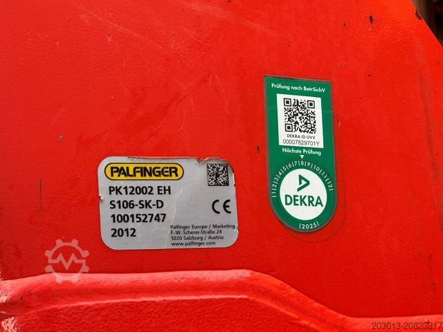 Tipvogn MAN TGS 18.360 4x4 Kipper Kran PALFINGER Winterd.