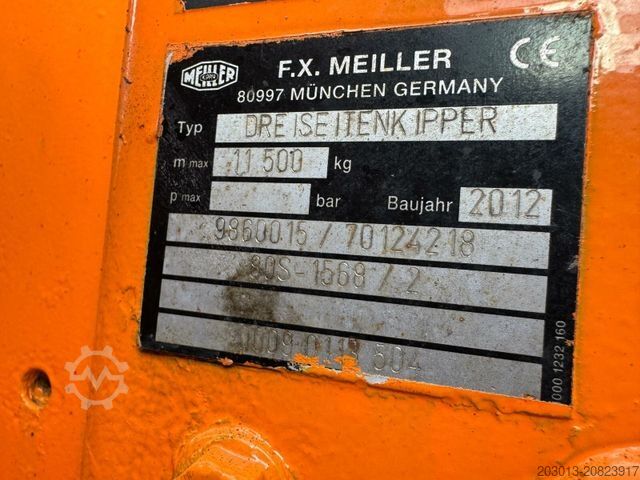 Kiepwagen MAN TGS 18.360 4x4 Kipper Kran PALFINGER Winterd.