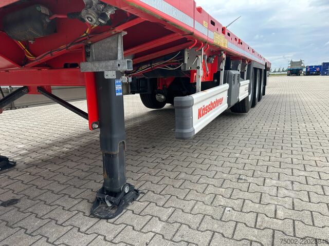 Trailer πλατφόρμας KAESSBOHRER new and unused Heavy-Duty flatbed / 690cm exten...