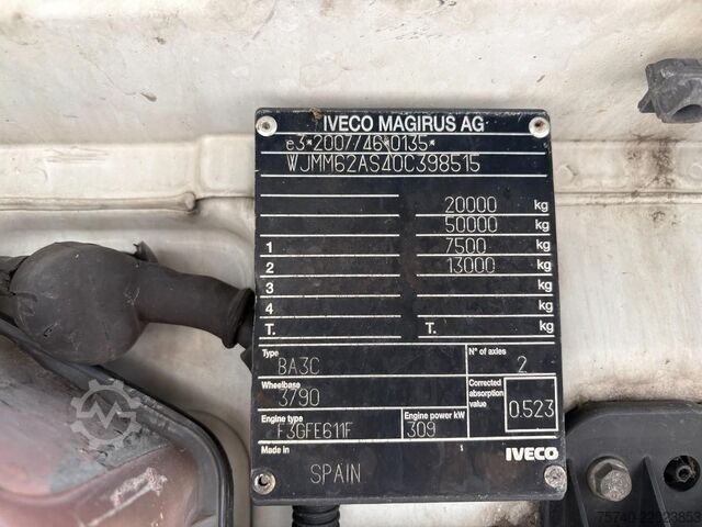 Standard-SZM Iveco Stralis 420 + HYDRAULIC + EURO 6 + APK 15-10-2026