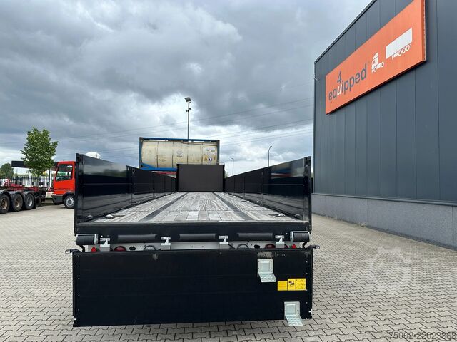 Trailer πλατφόρμας KAESSBOHRER NEW HEAVY DUTY FLATBED / TWISTLOCK / ALU DROPSI...