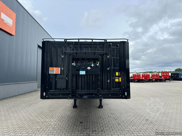 Trailer πλατφόρμας KAESSBOHRER NEW HEAVY DUTY FLATBED / TWISTLOCK / ALU DROPSI...