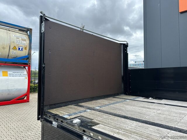 Trailer πλατφόρμας KAESSBOHRER NEW HEAVY DUTY FLATBED / TWISTLOCK / ALU DROPSI...